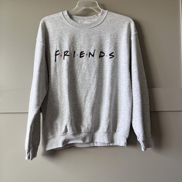 Friends Sweatshirt Women Medium Crewneck Television Series 90s Pullover Shirt - Picture 1 of 10